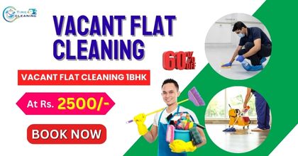 Vacant flat cleaning service.