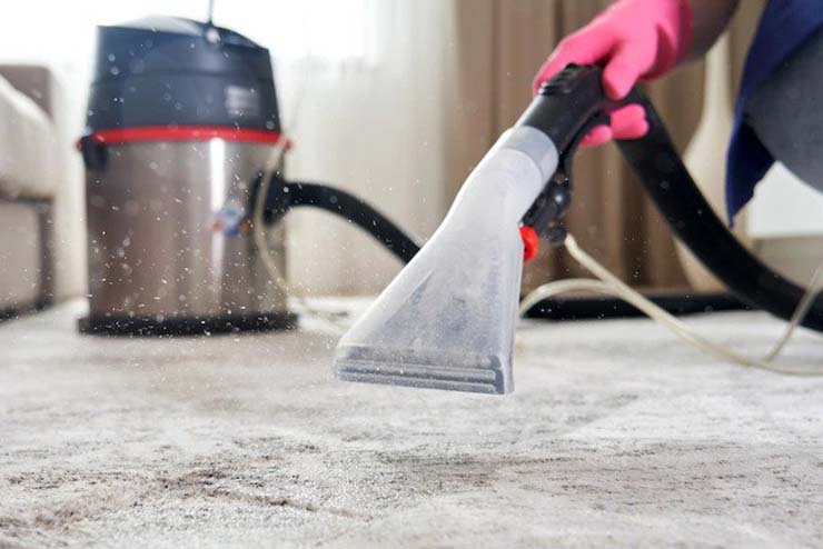 Vacuum Floor Cleaning