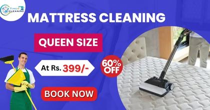 Mattress cleaning services.